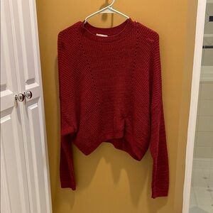 Women's Red Sweater